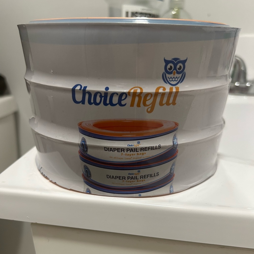 ChoiceRefill Diaper Pail Refills (Comes with 3 / 4 refills)